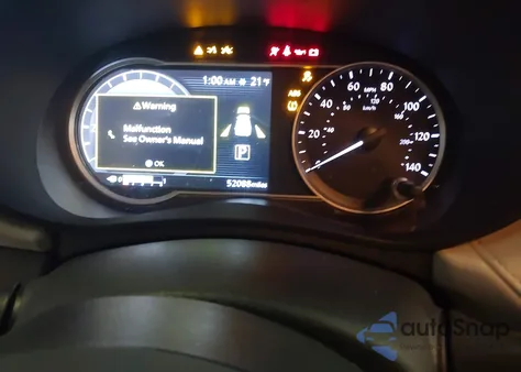 2021 Nissan Versa Sv Xtronic Cvt z USA, uszkodzony, nr VIN 3N1CN8EV0ML918036